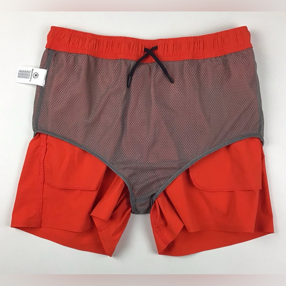Backcountry lined shorts men’s medium orange - Picture 6 of 10